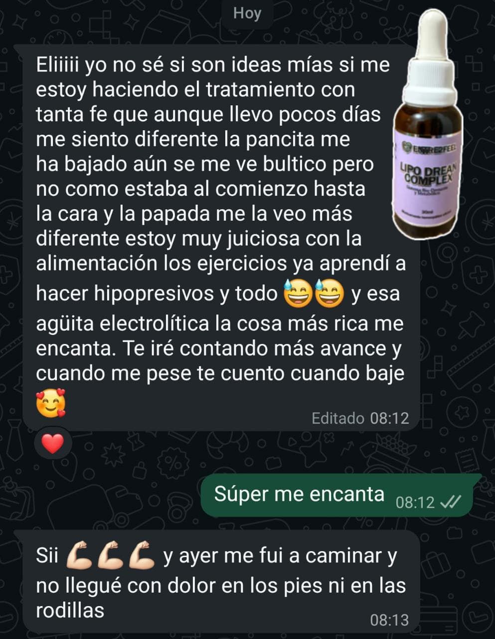 Testimonio Kit y Gotas